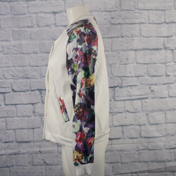 Varsity Floral Jacket - Picture 3 of 8